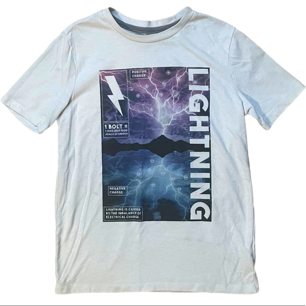 Old Navy Boy’s Lightning Graphic Tee EUC